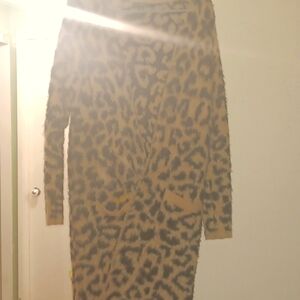 Torrid animal print sweater..